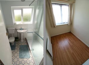 Shower Room and Bedroom- click for photo gallery